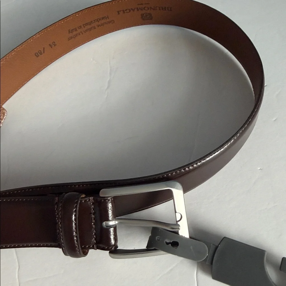 Bruno Magli Dante Leather Belt New